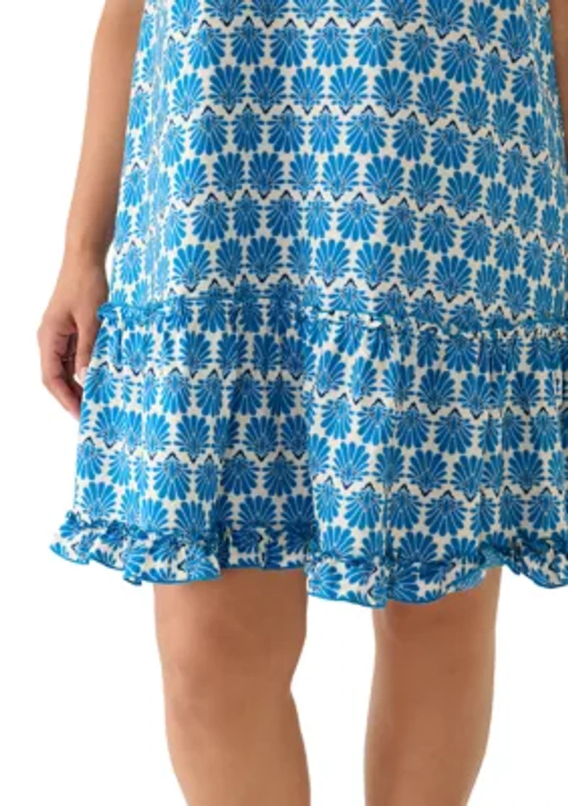 Plus Off The Shoulder Mini Dress