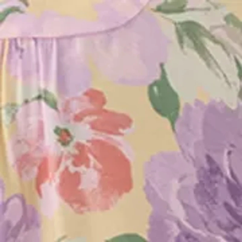 Plus 3/4 Sleeve Trapeze Midi Dress