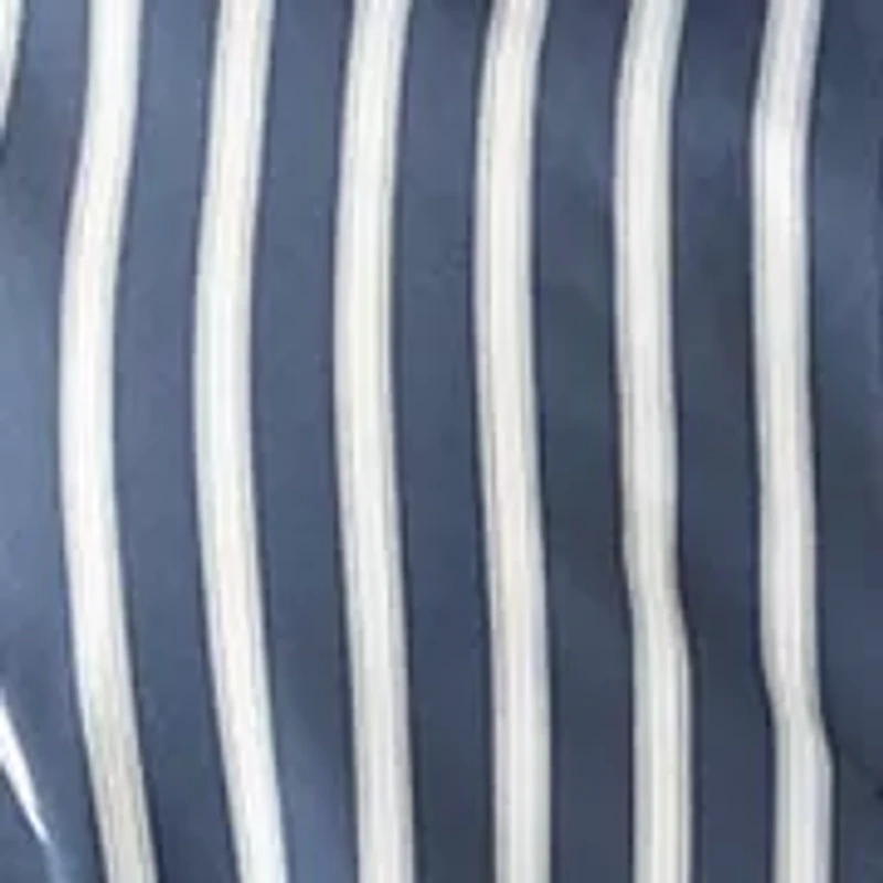 Plus Short Sleeve Collar Striped Shirtdress