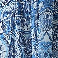 Women's Cap Sleeve Paisley Print Dress