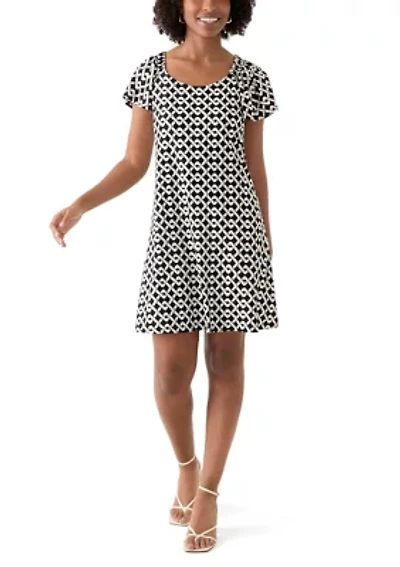 Women's Printed A-Line Dress