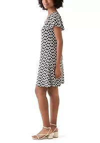 Women's Printed A-Line Dress