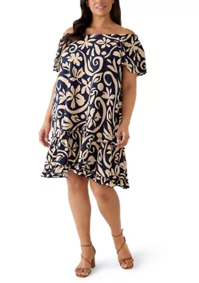 Women's Off the Shoulder Mini Dress