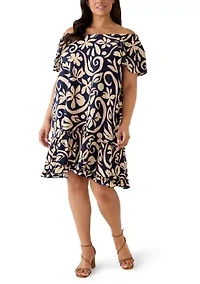 Women's Off the Shoulder Mini Dress