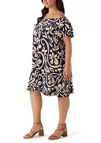 Women's Off the Shoulder Mini Dress