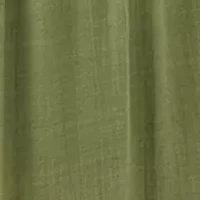 Women's Crew Neck Solid Gauze A-Line Dress