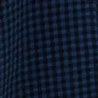 Women's Gingham Belted Shirt Dress
