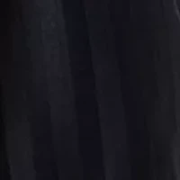 Women's Long Sleeve Bow Mock Neck Organza Dress