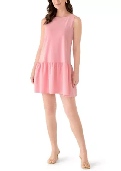 Women's Sleeveless Ruffle Mini Dress