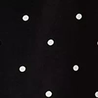 Women's Short Sleeve Printed Crepe Shift Dress