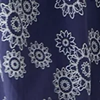 Women's Printed A-Line Midi Dress