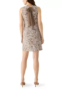 Women's Paisley Print Shift Dress