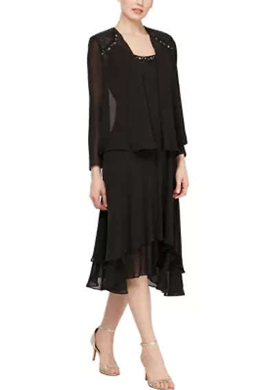 Sequin Jacket Dress