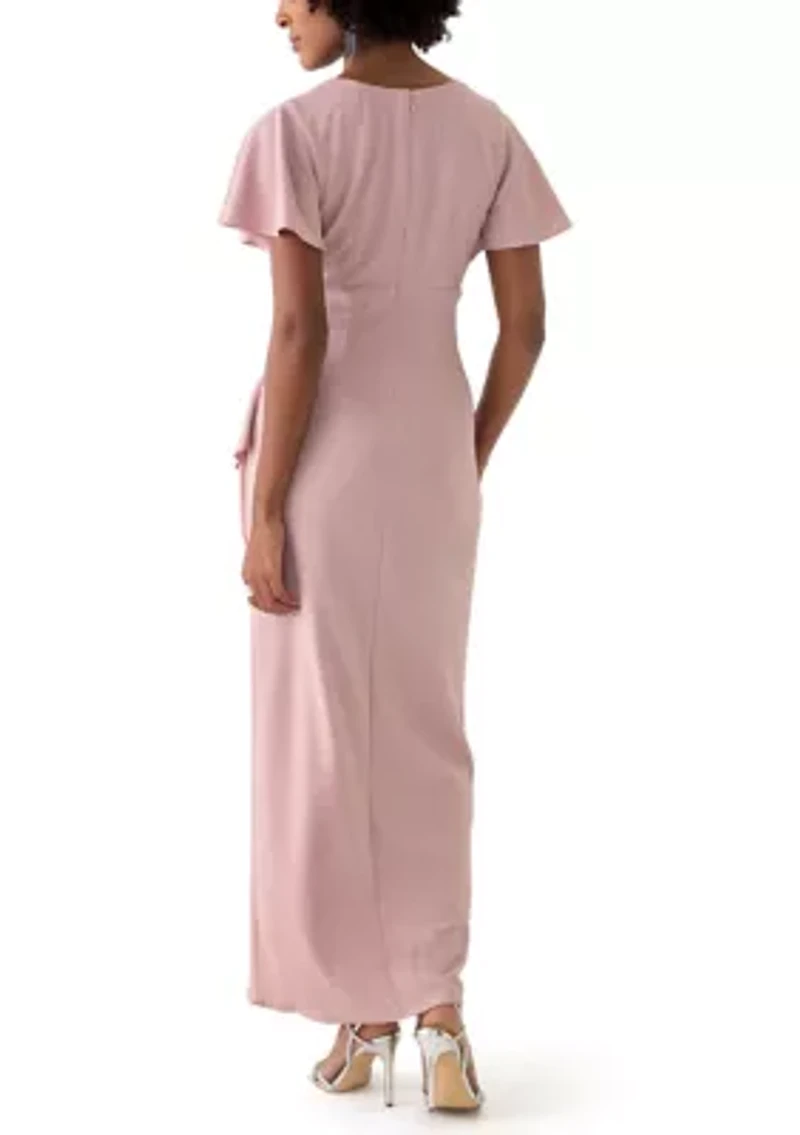 Women's Long Empire Waist Dress