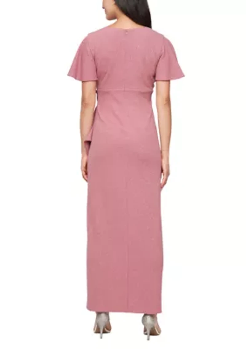 Women's Long Empire Waist Dress