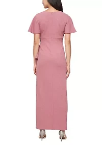 Women's Long Empire Waist Dress