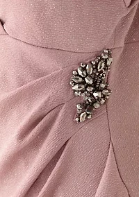 Women's Long Empire Waist Dress