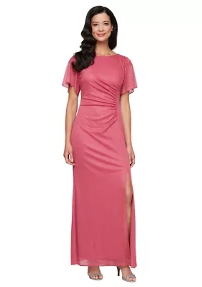 Women's Long Fit and Flare Gown