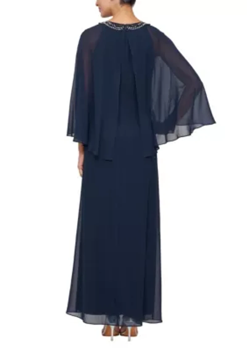 Long Halter Neckline Dress