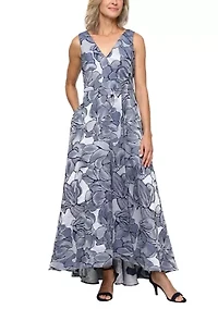 Women's Long Jacquard Dress