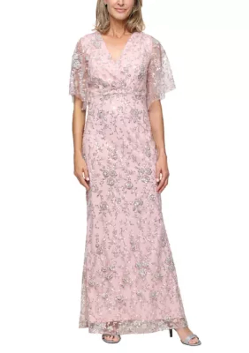 Women's Long Beaded Dress