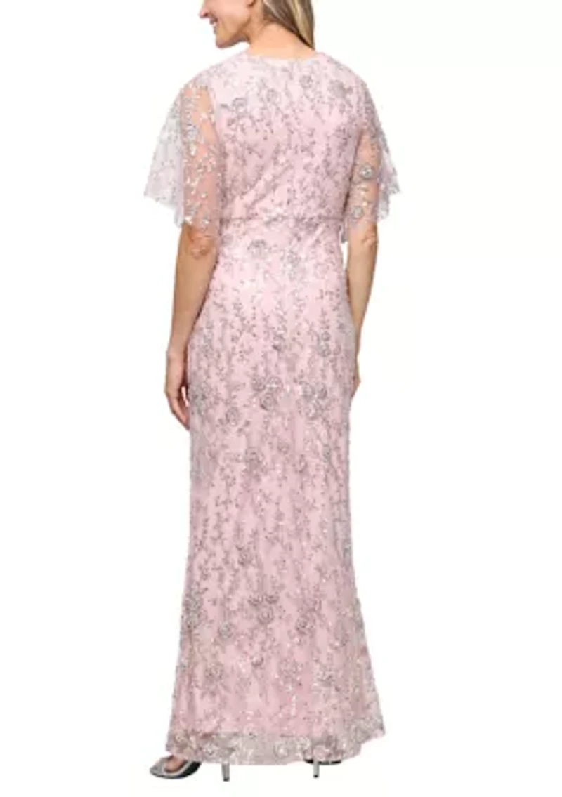 Women's Long Beaded Dress