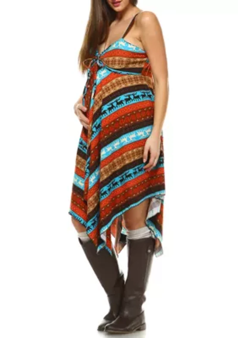 Maternity 'Nettie' Scoop Neck Dress