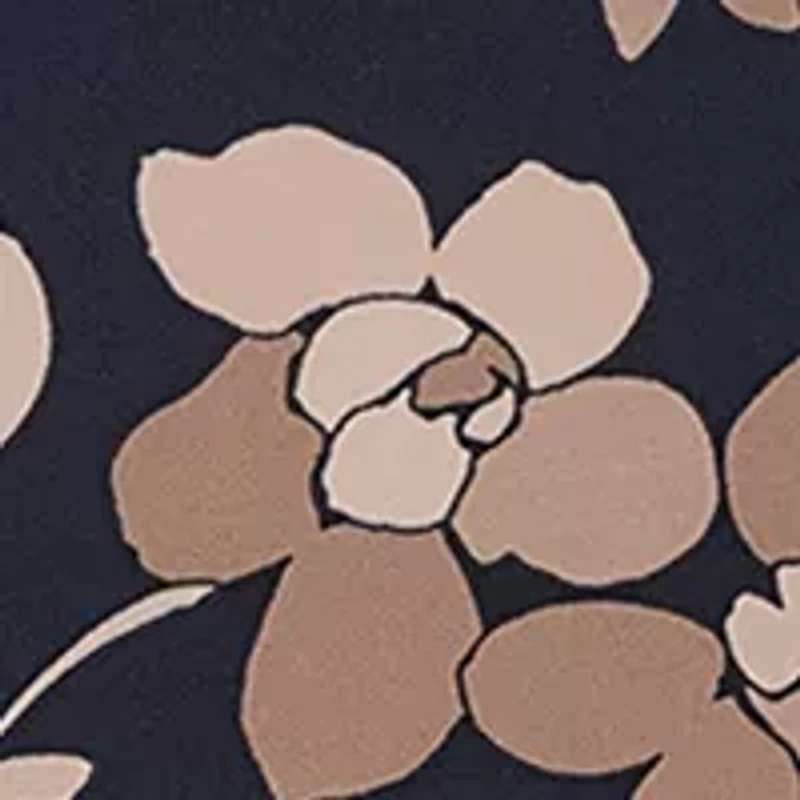 Women's Sleeveless Floral Jersey Printed Sheath Dress