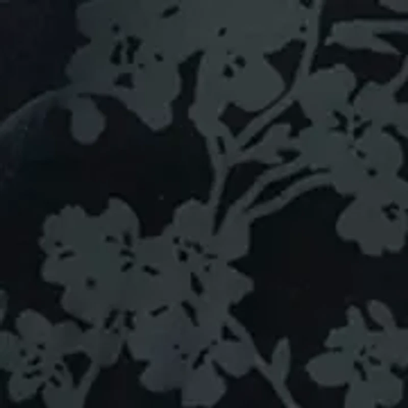 Women's Ruched Short Sleeve Velvet Shift Dress