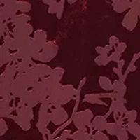 Women's Ruched Short Sleeve Velvet Shift Dress