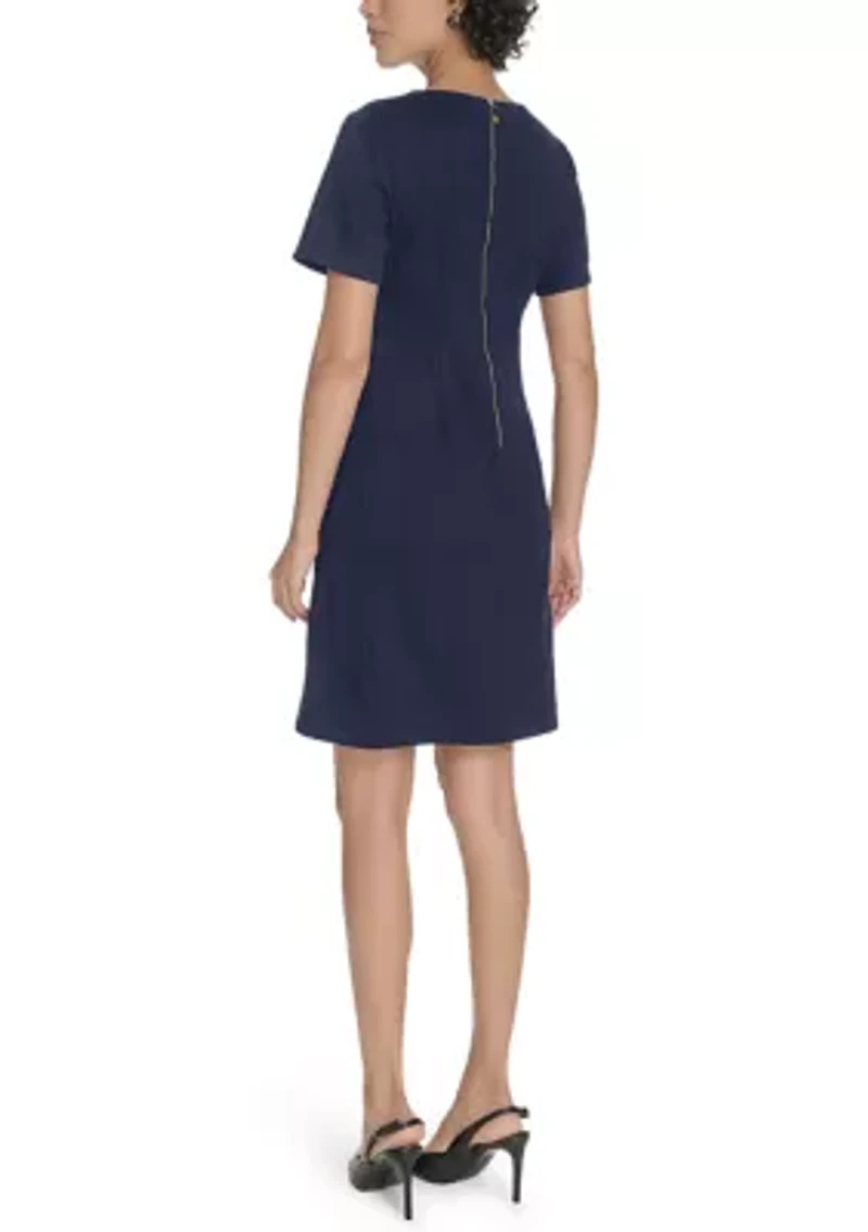 Women's Jersey Knit Sheath Dress