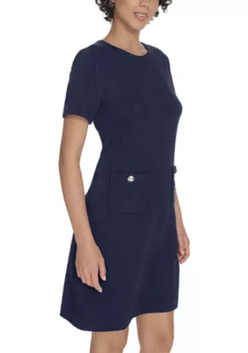 Women's Jersey Knit Sheath Dress