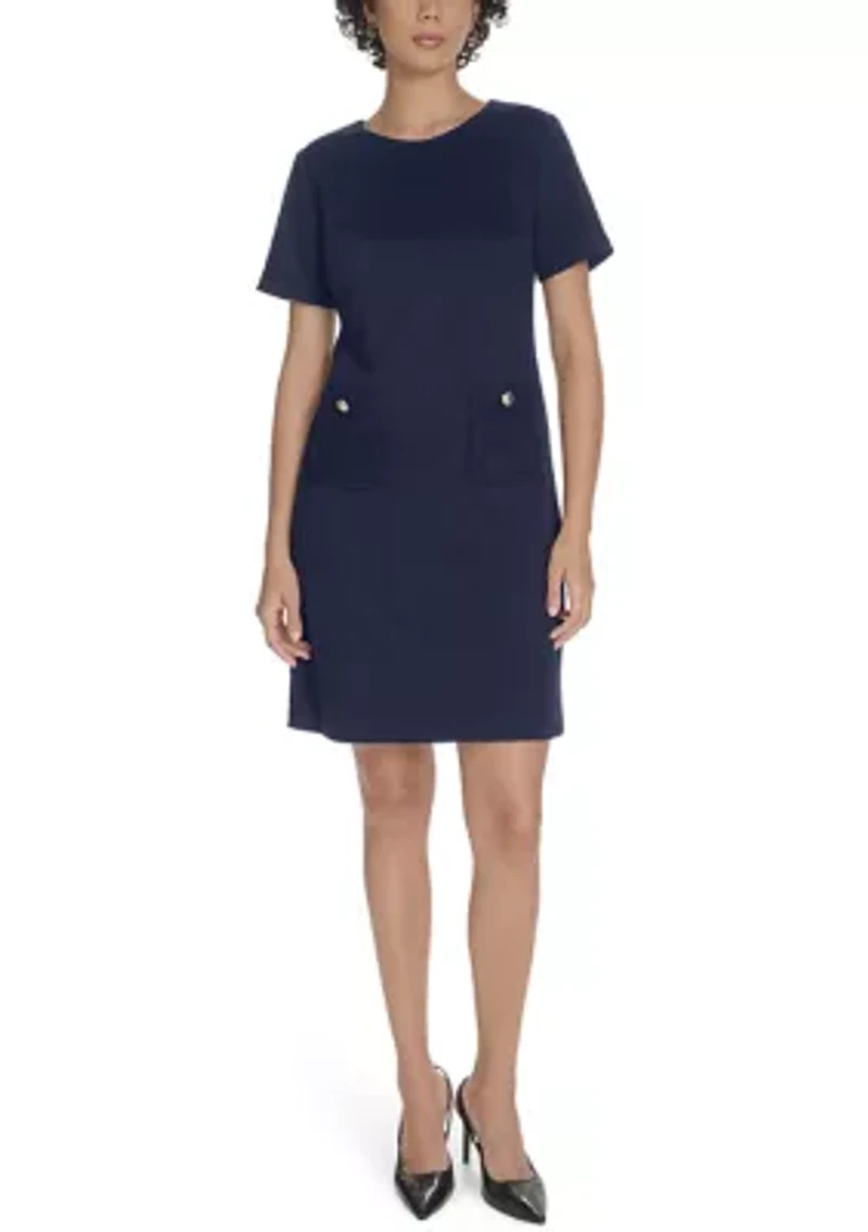 Women's Jersey Knit Sheath Dress