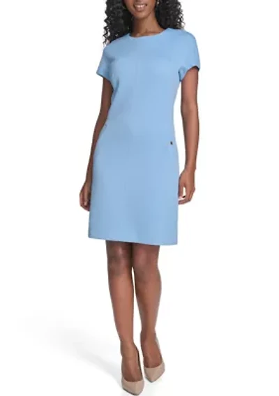 Women's Knit A-Line with Mock Pockets