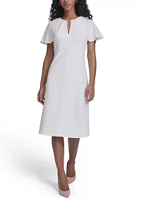 Women's Empire Waist Fit and Flare Dress