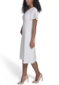 Women's Empire Waist Fit and Flare Dress