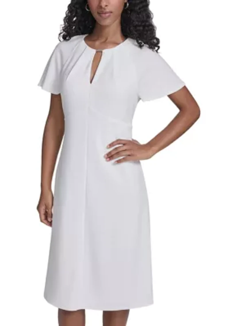 Women's Empire Waist Fit and Flare Dress