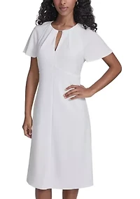 Women's Empire Waist Fit and Flare Dress