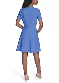 Women's Drop Waist Mini Dress