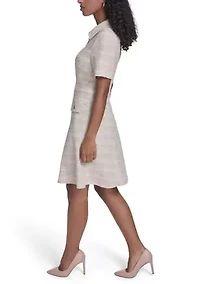 Women's Bouclé Knit Dress
