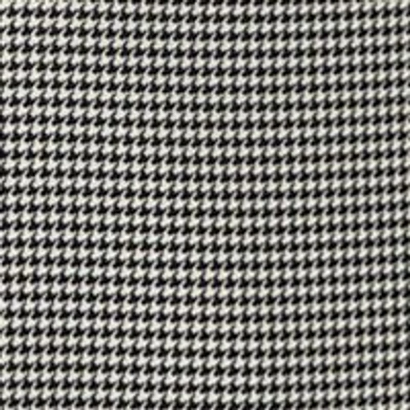 Plus Pleated Short Sleeve Houndstooth Shift Dress