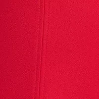 Plus V-Neck Solid A-Line Dress