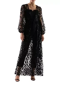 Women's Jumpsuit with Jacket Overlay