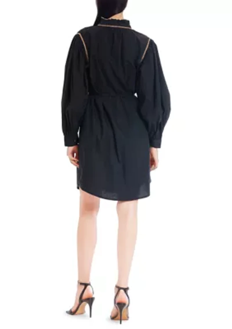 Women's Embroidered Shirtdress