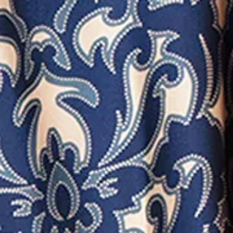 Women's Long Sleeve Printed Shirtdress