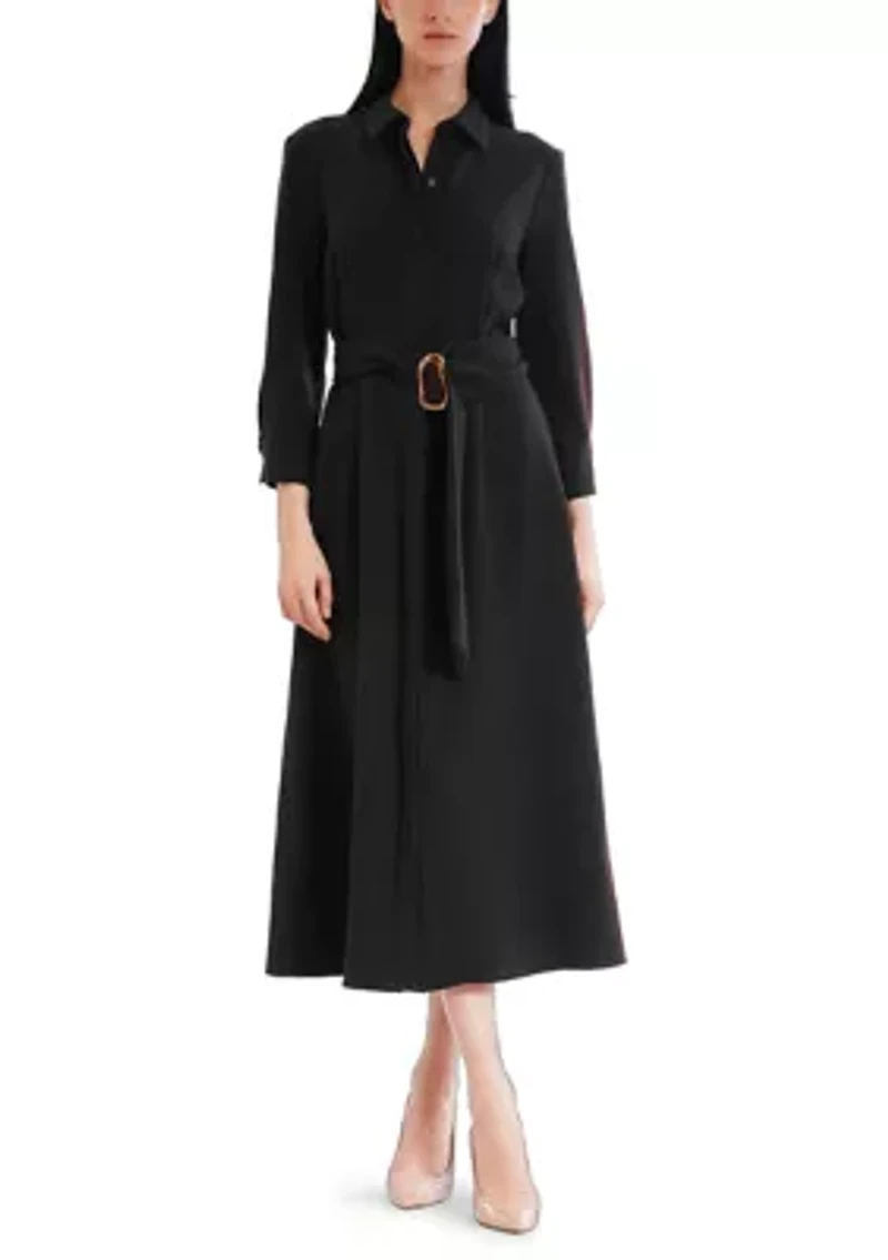 Women's Long Sleeve Shirtdress