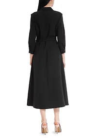 Women's Long Sleeve Shirtdress