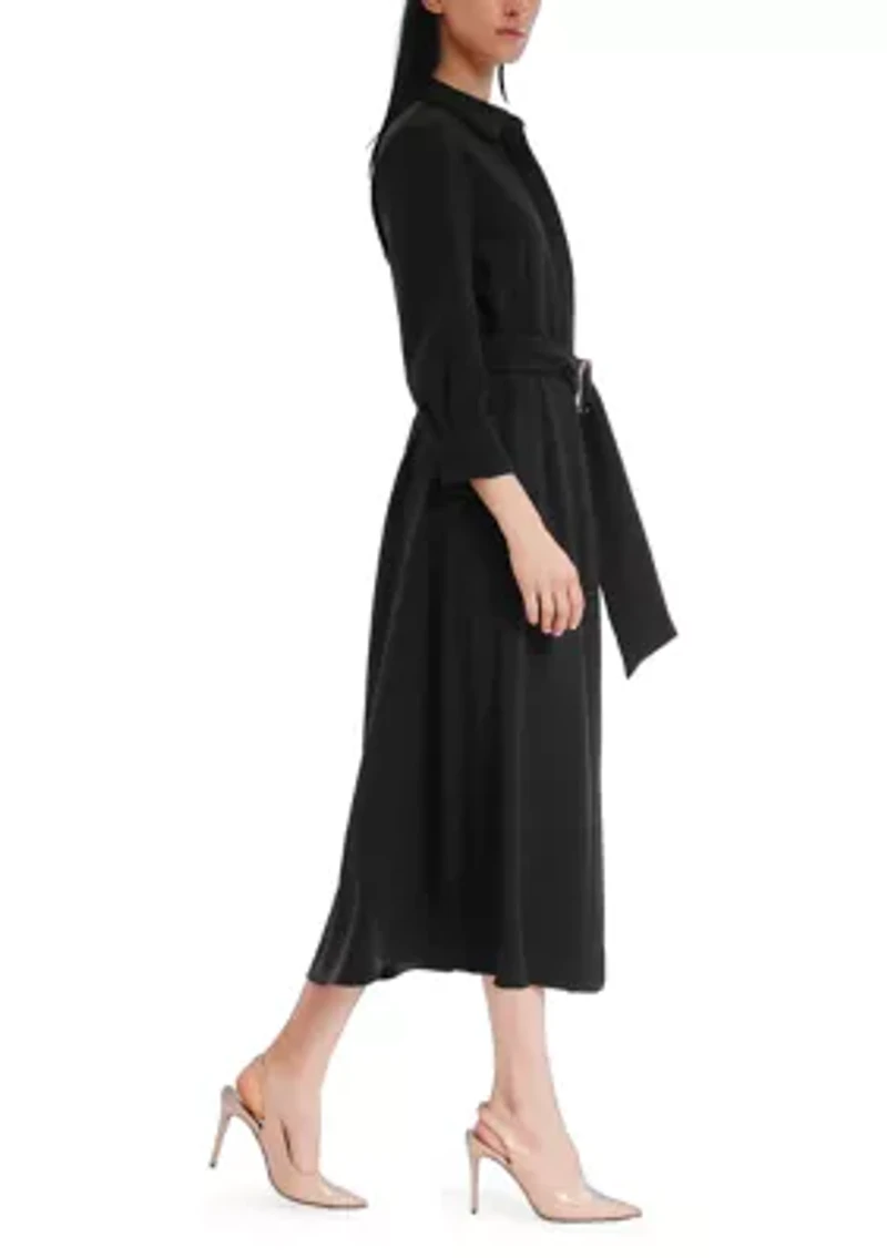 Women's Long Sleeve Shirtdress