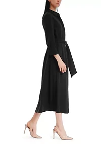 Women's Long Sleeve Shirtdress