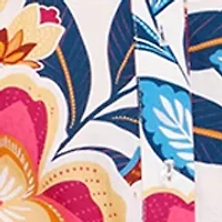 Women's Short Sleeve Printed Shirtdress